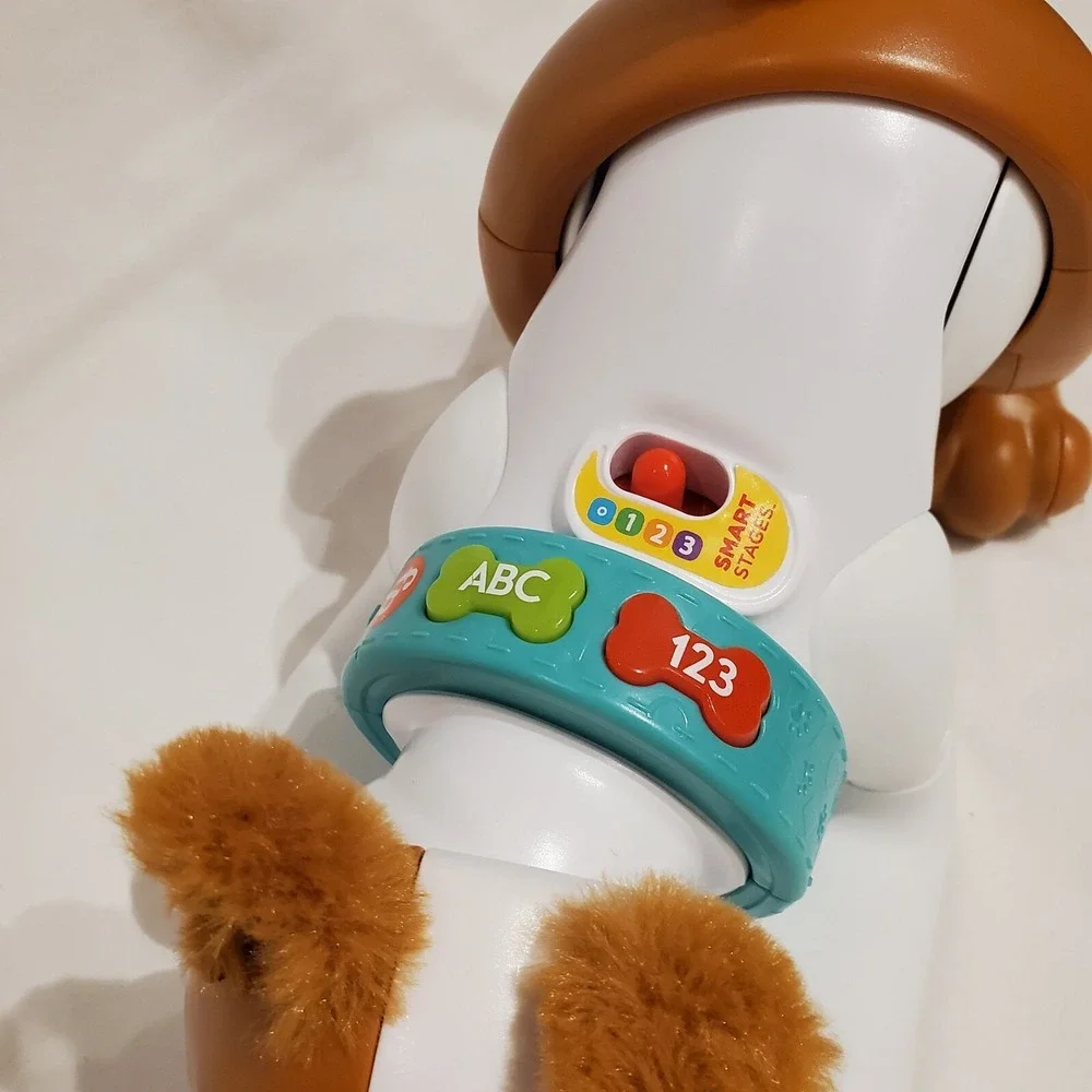 Fisher Price 123 Crawl with Me Puppy Electronic Dog Learning Toy GWW55